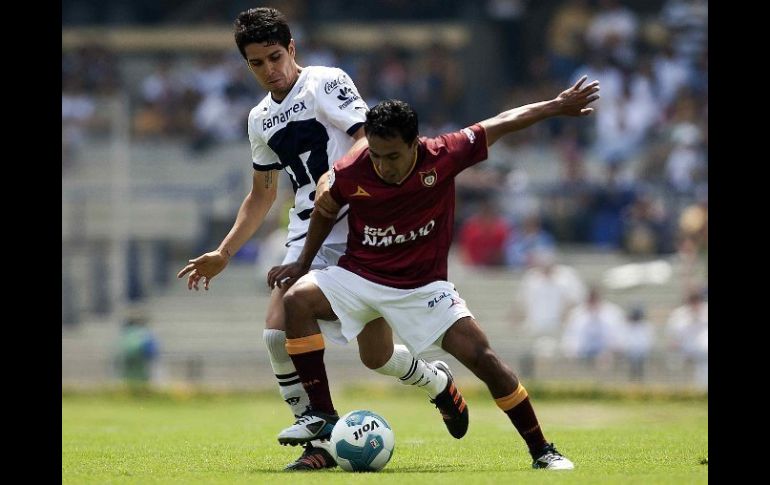 Elgabry Rangel (d) dijo buscarán sacar la mayor cantidad de puntos y, al igual que Xolos, salvarse. ARCHIVO  /