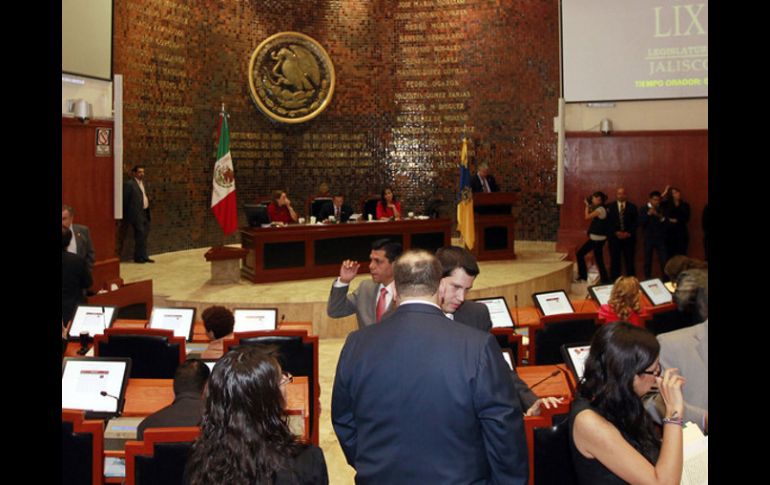 Se analizará este martes en el pleno del Congreso la cuenta pública 2009 del Legislativo local. ARCHIVO  /