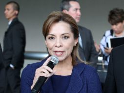 Josefina Vázquez Mota lamentó ayer que se hayan dado a conocer grabaciones telefónicas con su coordinador de redes sociales. NTX  /