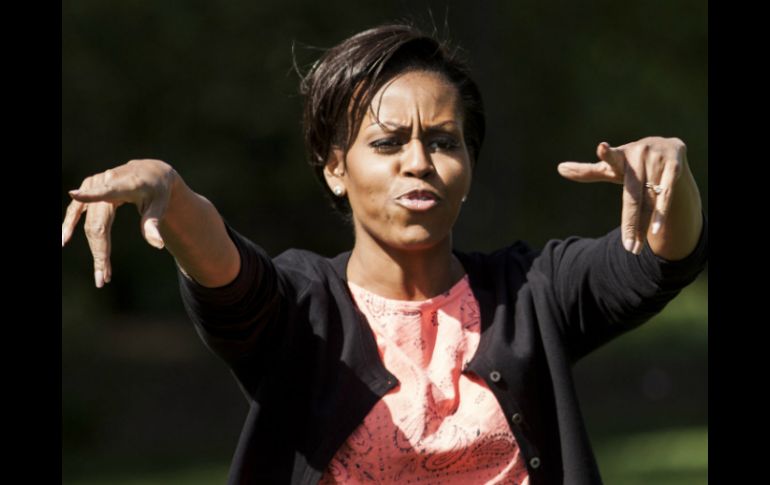 Michelle Obama, recibió el premio La Gran Ayuda en los Kids' Choice Awards 2010. AFP  /