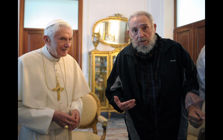 Los líderes departieron sobre temas como la crisis ecológica y cultura. AP - Osservatore Romano  /