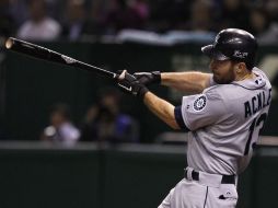 Dustin Ackley fue la pieza clave de la primera victoria de Seattle en la temporada. REUTERS  /