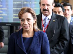 Josefina Vázquez Mota iniciará su campaña con la develación de un anuncio espectacular. ARCHIVO  /