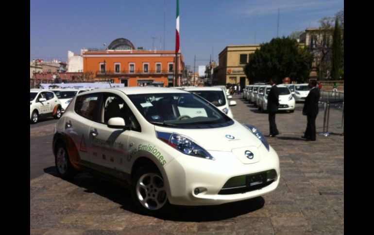 El Centro de Aguascalientes vivió una “invasión” de Nissan. NISSAN  /