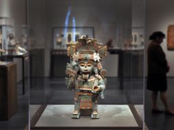 La exposición es una exploración de los antiguos reinos del sur de México y de su deidad: Quetzalcóatl. AP  /