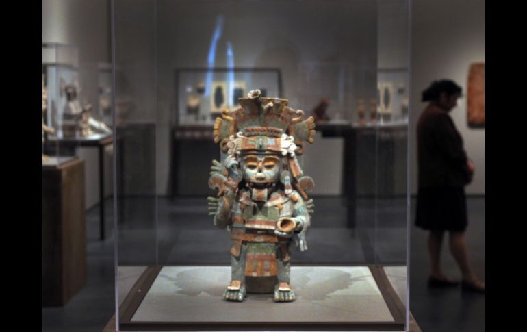 La exposición es una exploración de los antiguos reinos del sur de México y de su deidad: Quetzalcóatl. AP  /