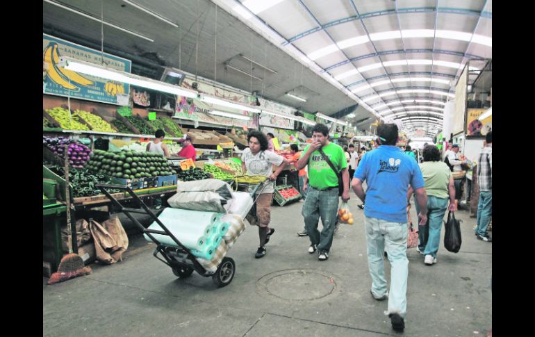 El Mercado de Abastos ha sido un polo económico de la Zona Metropolitana de Guadalajara durante los últimos 35 años.  /