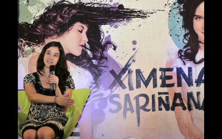 Ximena Sariñana no sólo ha tenido éxito en México,  también en el extranjero. ARCHIVO  /