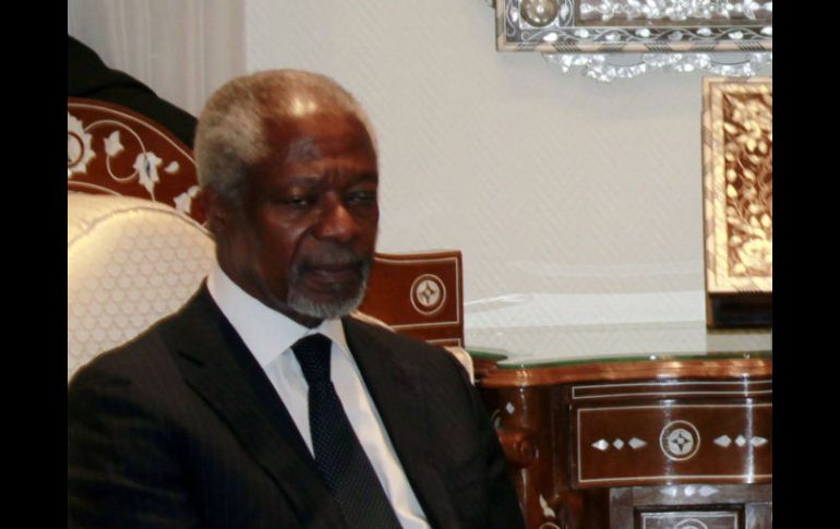 Kofi Annan es quien ha anunciado la presencia del grupo en Damasco. EFE  /