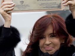 Cristina Fernández ha dicho que la guerra ocurrida en la Isla en 1982, ''no fue una decisión del pueblo argentino''. EFE  /