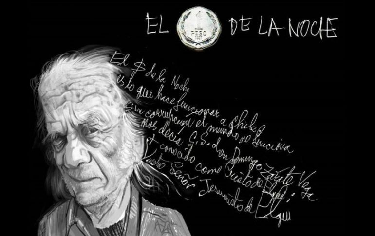 Unos de los escritores chilenos que estára en la próxima FIL será el poeta Nicanor Parra de 97 años. ESPECIAL  /