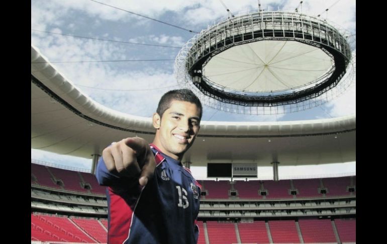 Miguel Ponce, recién llegado del Tri preolímpico, será titular hoy en el Omnilife. MEXSPORT  /