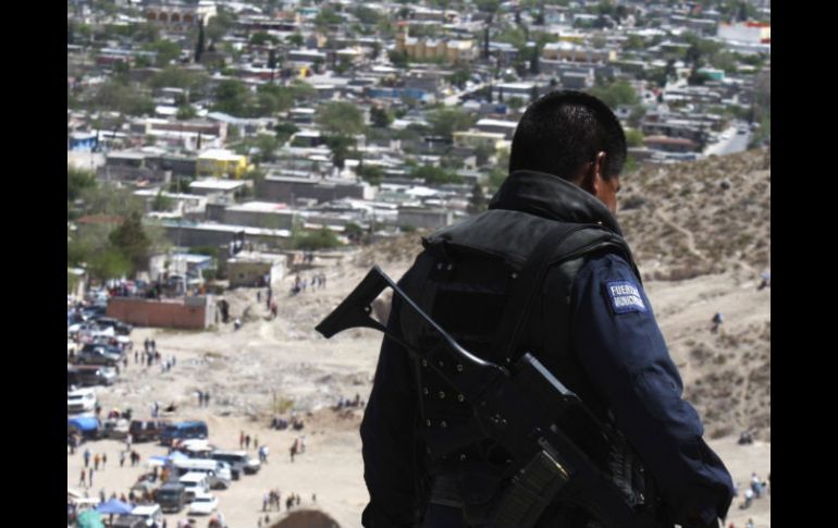 Fueron destinados varios agentes, con el fin de proteger a la población en este Domingo de Resurrección. REUTERS  /