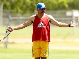 Ricardo 'Tuca' Ferretti esta tranquilo ya que Tigres está en la Liguilla por el título. MEXSPORT  /