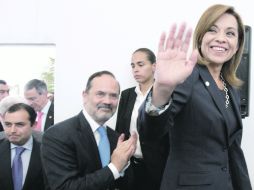 Josefina Vázquez Mota completó el cambio de integrantes de su equipo de campaña para intentar un “golpe de timón”. NTX  /