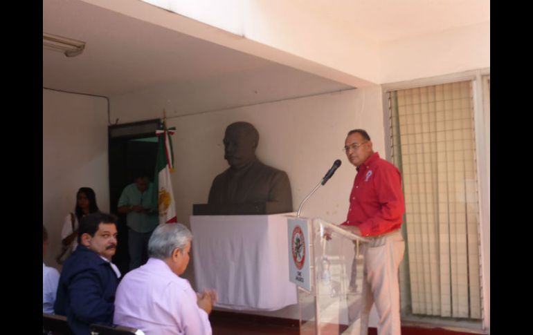 El evento se realizó en la sede de la CNC (Confederación Nacional Campesina) de Jalisco .  /