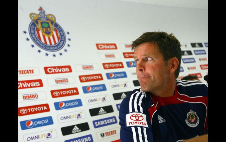 Todd Beane dio generalidaes del cambio de estructura de Chivas. MEXSPORT  /