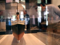 Los neoyorquinos cuentan con su propia exhibición sobre el hundimiento del Titanic. AFP  /