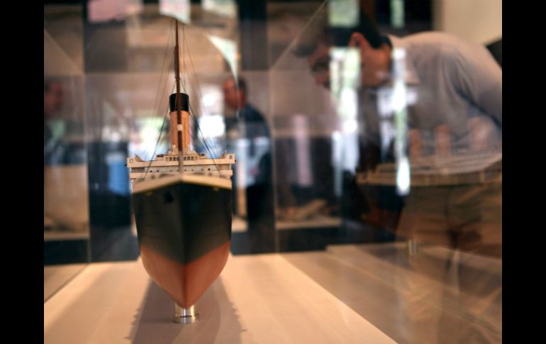 Los neoyorquinos cuentan con su propia exhibición sobre el hundimiento del Titanic. AFP  /