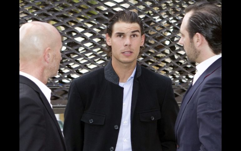 Nadal visita Manacor (Mallorca) su ciudad natal. EFE  /