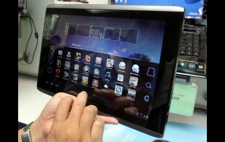 La Tablet destrona a la computadora de escritorio igualmente. ARCHIVO  /