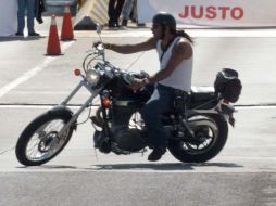 Los motociclistas salían de su lugar de trabajo, tras prender sus motocicletas se dio el incidente. ARCHIVO  /