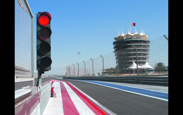 El GP de Bahrein no ha tenido actividad desde 2010 y aún no se sabe si se llevará a cabo el programado para el 22 de abril.GETTY IMAGES  /