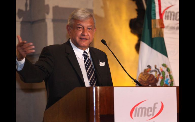 López Obrador reiteró que no habrá privatizaciones y se respetarán las concesiones que se han entregado. ARCHIVO  /