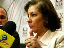 La Fiscalía aclaró que Isabel Miranda (foto) no tiene antecedentes penales. ARCHIVO  /