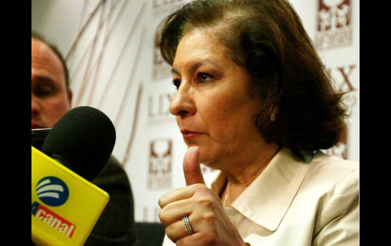 La Fiscalía aclaró que Isabel Miranda (foto) no tiene antecedentes penales. ARCHIVO  /