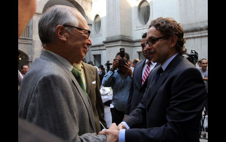 Gabriel Quadri se reunió con integrantes del Colegio de Ingenieros Civiles de México. NOTIMEX  /