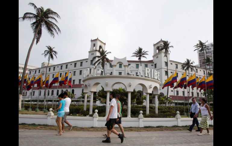 El incidente de los agentes estadounidenses comenzó durante una noche de fiesta en el hotel Caribe. AP  /