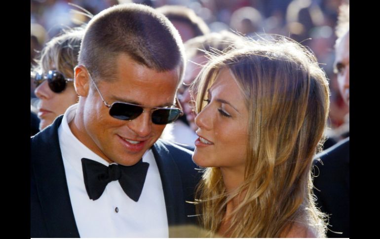 Jennifer Aniston y Brad Pitt se divorciaron en el año 2005. ARCHIVO  /