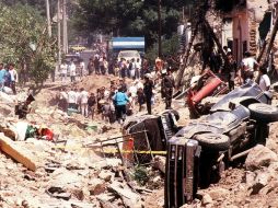 Como cada año los tapatíos conmemorarán un aniversario más del desastre en la calle Gante y aledañas. ARCHIVO  /