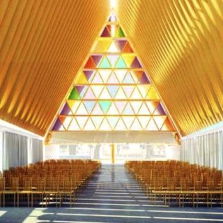 Nueva Zelandia levantará una catedral de cartón junto a los restos del seísmo