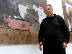 El pintor y escultor Manuel Felguérez estará representado por su arte en la capital hidrocálida. ARCHIVO  /