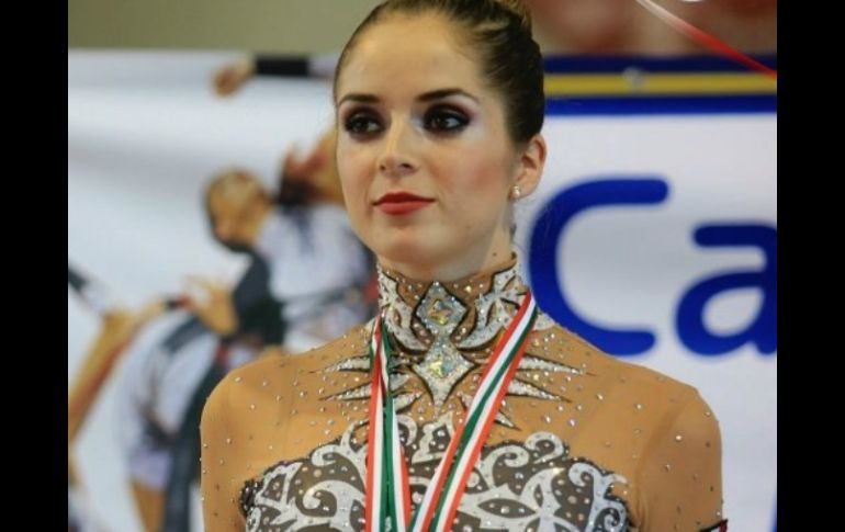 La medallista panamericana se colgó este fin cinco medallas de oro. Imagen tomada de @CynthiaValdez_. ESPECIAL  /