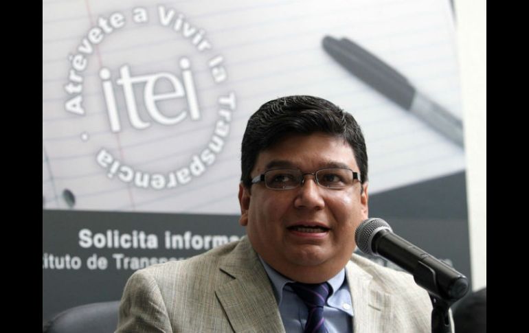 Jorge Gutiérrez Reynaga afirma que la Ley de Información Pública que entró en vigor el pasado 1 de abril no se está violentando.ARCHIVO  /