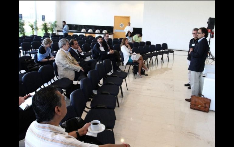 El candidato presidencial del partido Nueva Alianza, Gabriel Quadri, participó en el Foro Económico Mundial. NOTIMEX  /