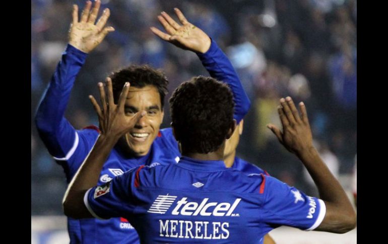 El Cruz Azul se fue encima desde el primer minuto. NOTIMEX  /