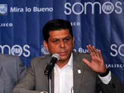 Gustavo Macías afirmó que acatará los términos de la resolución de la SCJN; por lo pronto seguirá en campaña. ARCHIVO  /