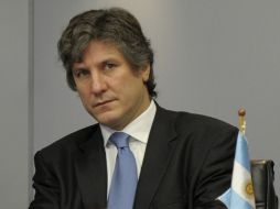 El vicepresidente argentino, Amado Boudou, defiende la expropiación de YPF al grupo Repsol. ARCHIVO  /