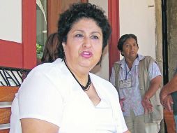 Ana Lilia Ruiz, una de las sobrevivientes de las explosiones del 22 de abril.  /