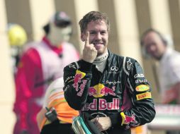 Sebastian Vettel recuperó la sonrisa en la clasificación de la cuarta fecha del Mundial, luego de un mal arranque. REUTERS  /