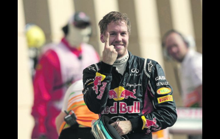 Sebastian Vettel recuperó la sonrisa en la clasificación de la cuarta fecha del Mundial, luego de un mal arranque. REUTERS  /