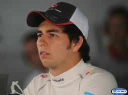 El mexicano reveló que los problemas de degradación que ha tenido el Sauber C31 les complicó la estrategia. AFP  /