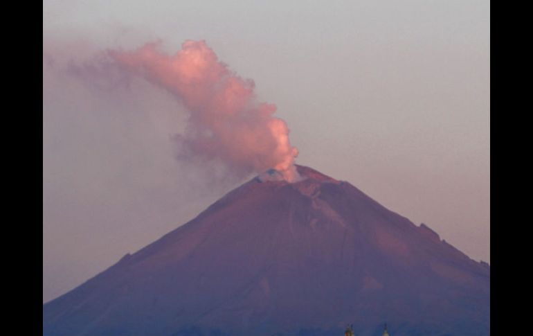 La actividad sísmica en torno al volcán disminuyó. NOTIMEX  /