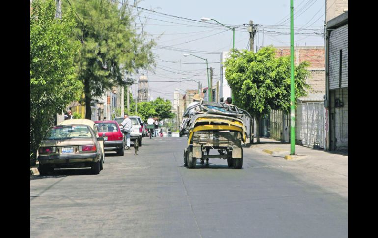 Aspecto actual de la calle Gante, donde las familias que ahí residían tuvieron que mudarse a la Avenida Batallón de San Patricio.  /