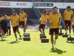 Eugui espera que los jugadores se despidan de su afición con un triunfo. ARCHIVO  /