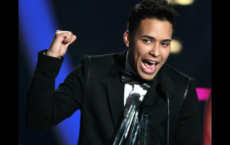 Prince Royce se llevó ocho premios Billboard, incluido el de Artista del año. EFE  /